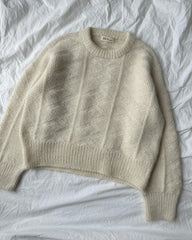 Liggende hvid Esther Sweater