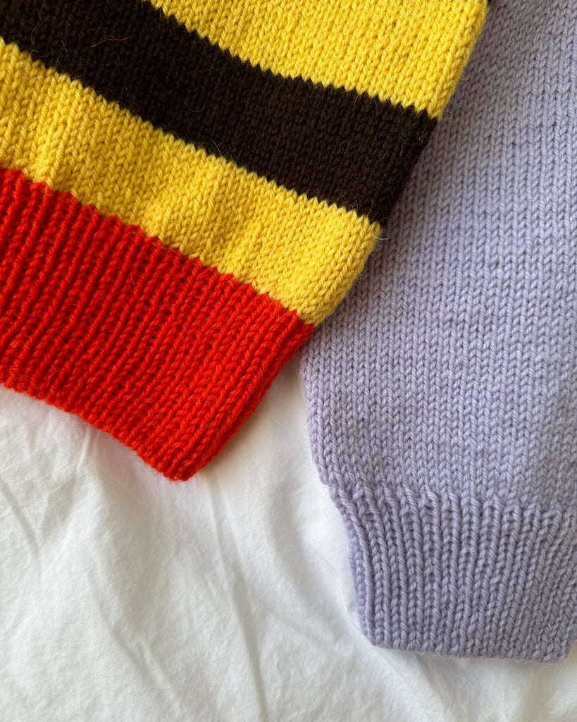 Closeup flerfarvet Holger Sweater Man