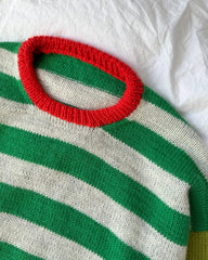 Closeup af flerfarvet Holger Sweater Man