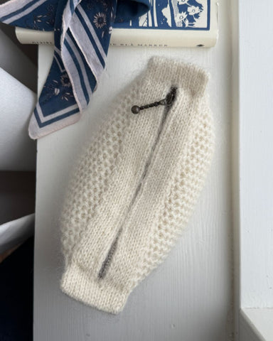 Hvid Honey Clutch set oppefra