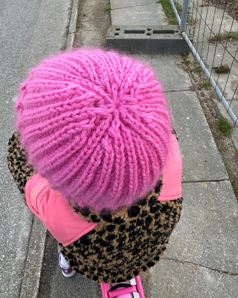 Detaljebillede af pink September Hue