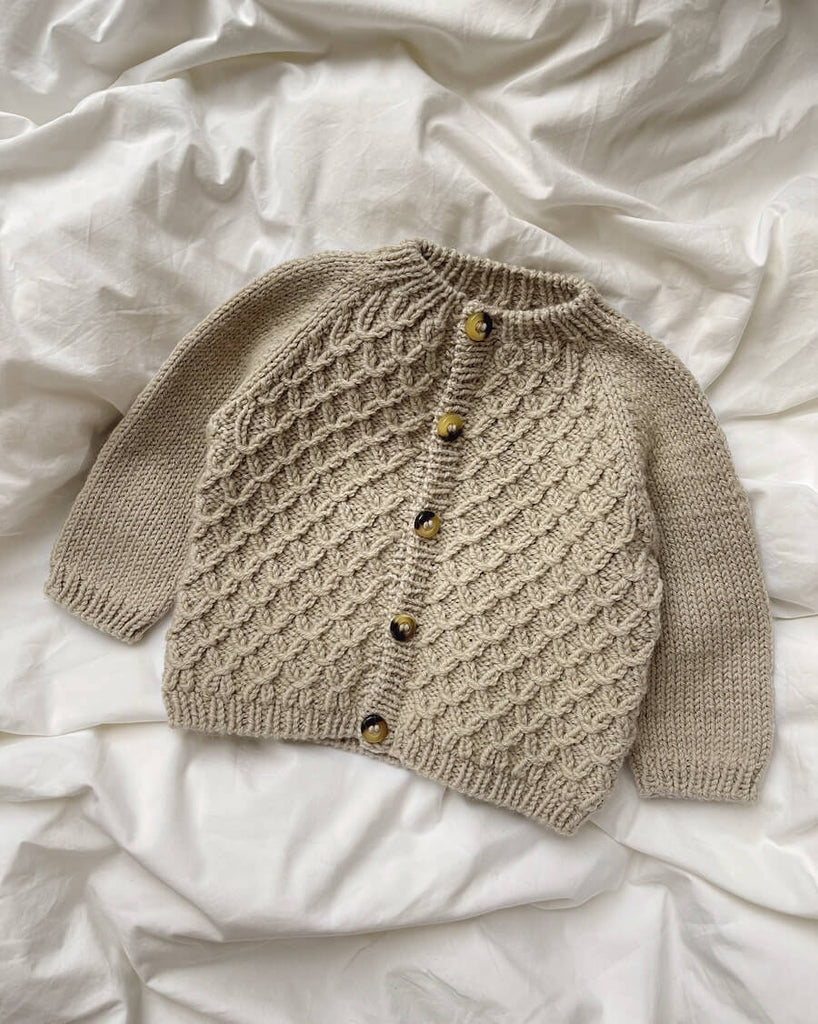 Beige Carls Cardigan