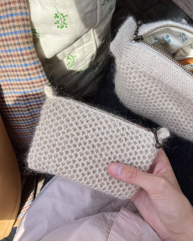Lille hvid Honey Purse