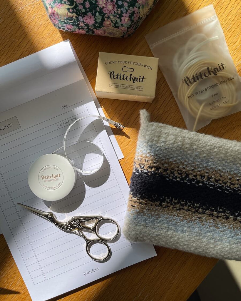 Assorteret Petiteknit tilbehør