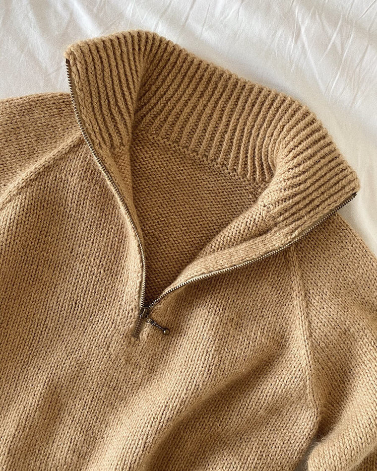 Blixtlås 35 cm - Sand